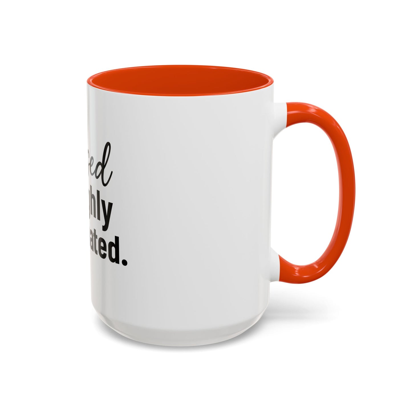 Blessed & Highly Caffienated Colorful Scripture Mugs – 11 oz & 15 oz Ceramic • Pop Then Pray
