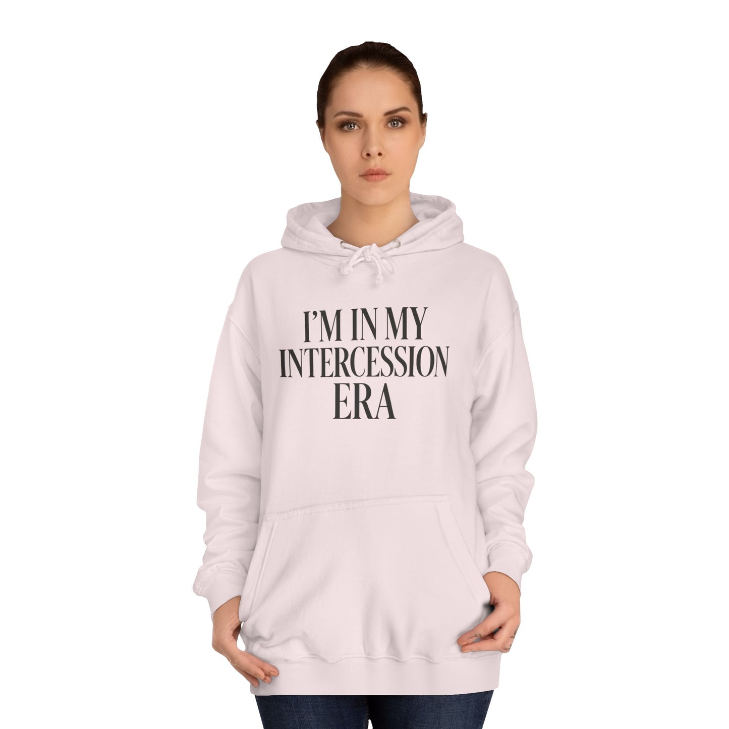 I’m In My Intercession Era™ V-Neck T-Shirt – Sassy Christian Tee for Prayer Warriors & Faith-Filled Women