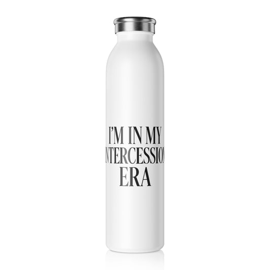 I’m In My Intercession Era™ Water Bottle – Trendy Christian Gift for Prayer Warriors, Women & Bible Study