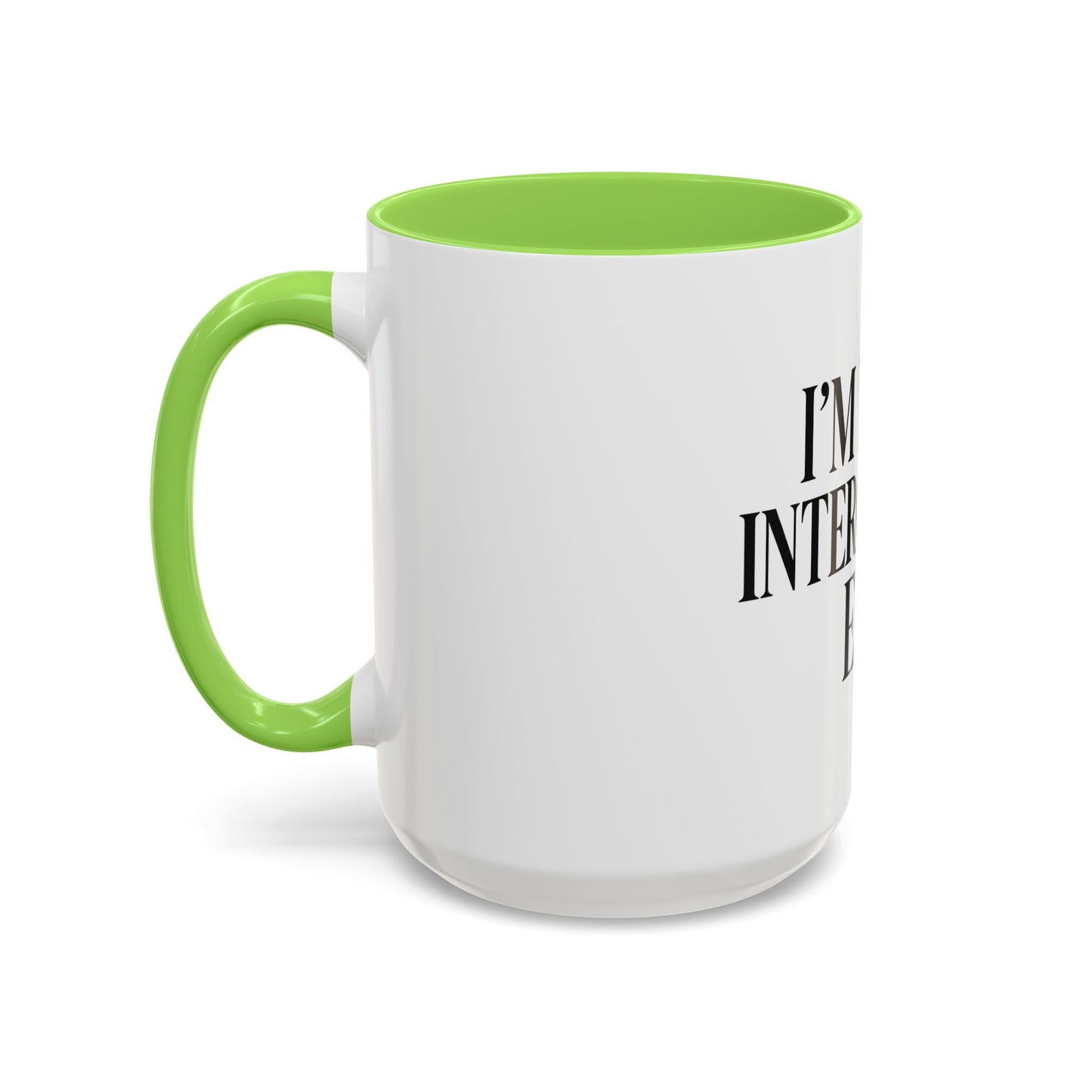 "I'm in My Intercession Era" Coffee Mug – Black Lettering Christian Mug for Bold Praying Believers