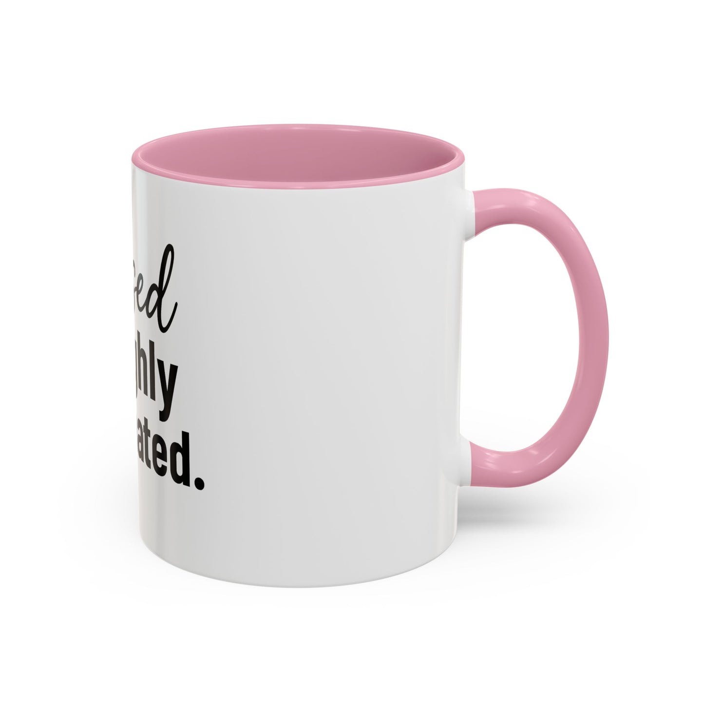 Blessed & Highly Caffienated Colorful Scripture Mugs – 11 oz & 15 oz Ceramic • Pop Then Pray