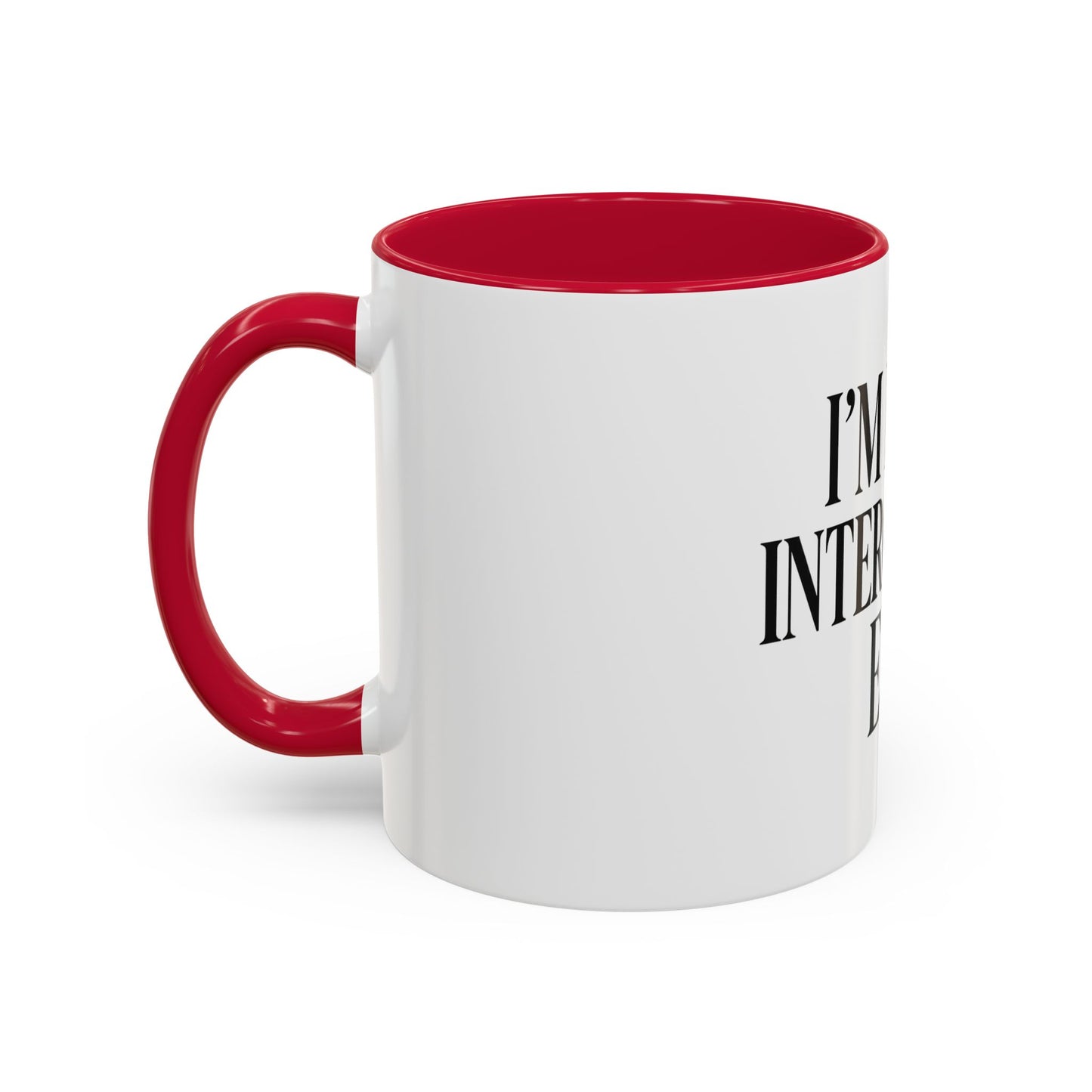 "I'm in My Intercession Era" Coffee Mug – Black Lettering Christian Mug for Bold Praying Believers