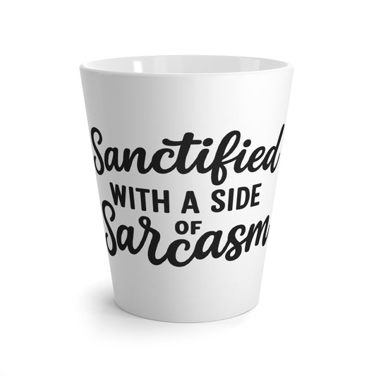 Sanctified with a Side of Salty™ Christian Coffee Mug – Funny Faith Gift for Women, Friends & Bible Study