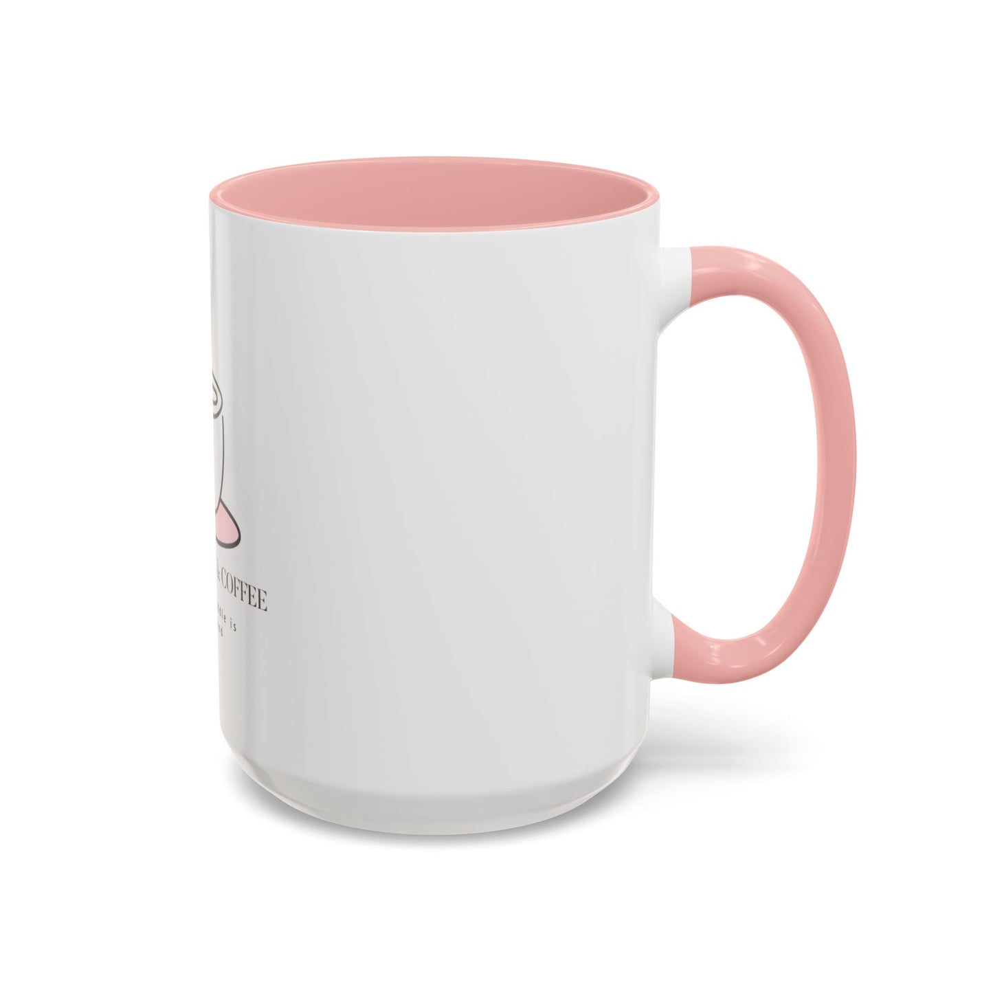 Confessions & Coffee Accent Mug - Inspirational Quote Coffee Cup for Cozy Mornings, Gift for Coffee Lovers, Home Decor