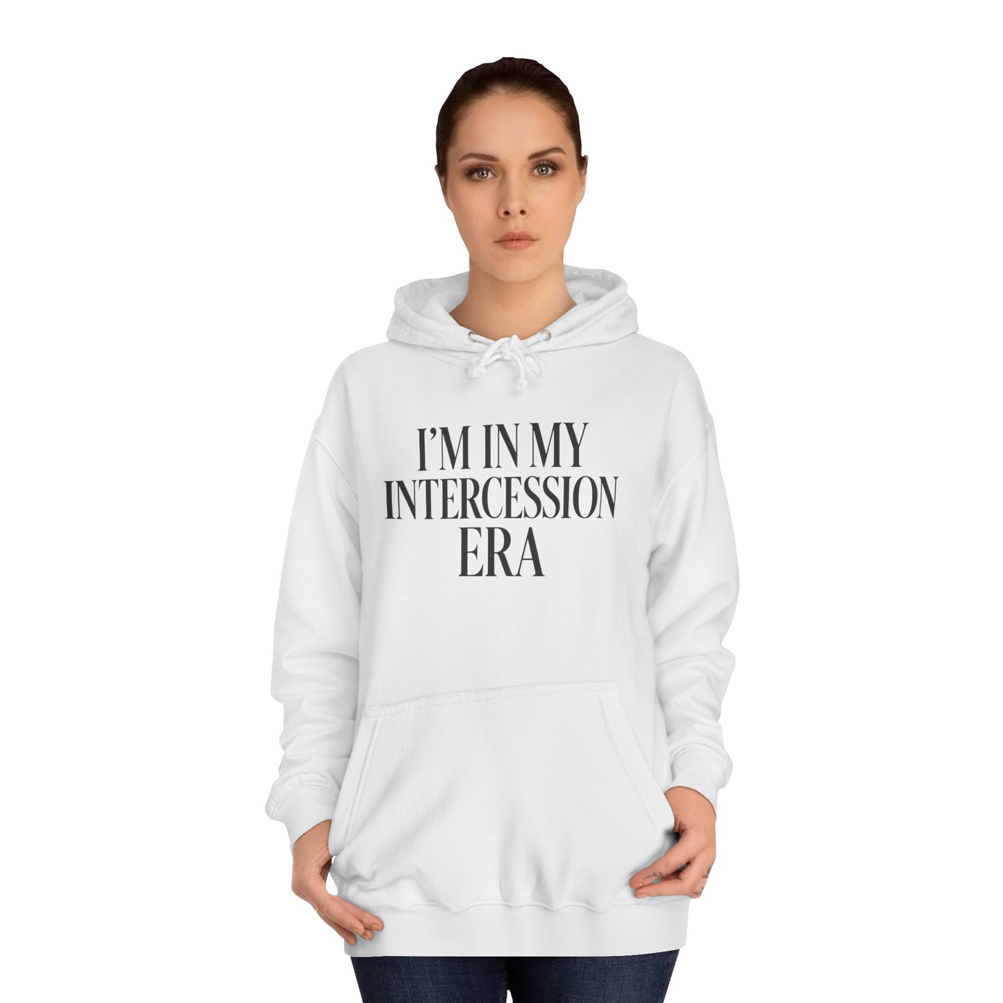I’m In My Intercession Era™ V-Neck T-Shirt – Sassy Christian Tee for Prayer Warriors & Faith-Filled Women