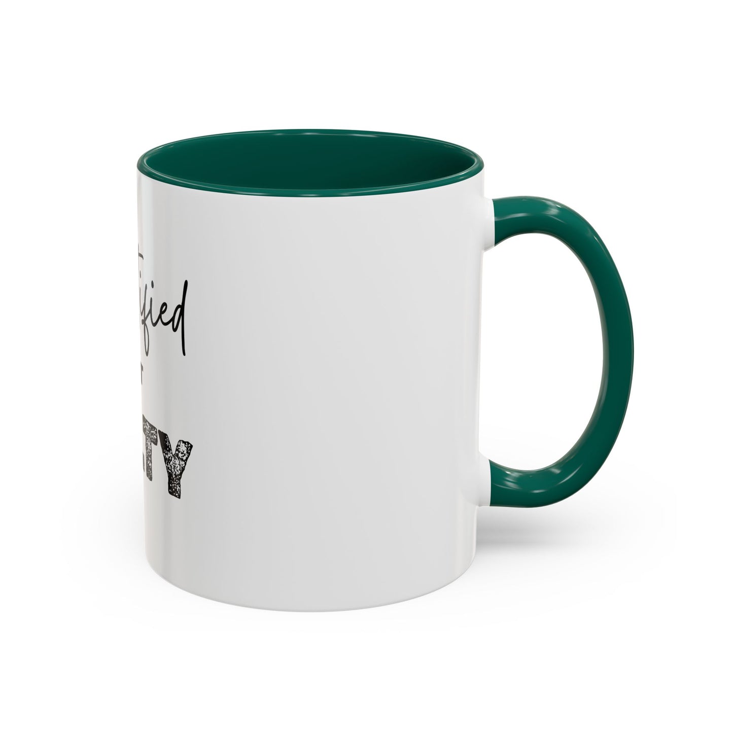 “Sanctified but Salty” Mug – 11 oz & 15 oz Ceramic • Faith with a Side of Sass