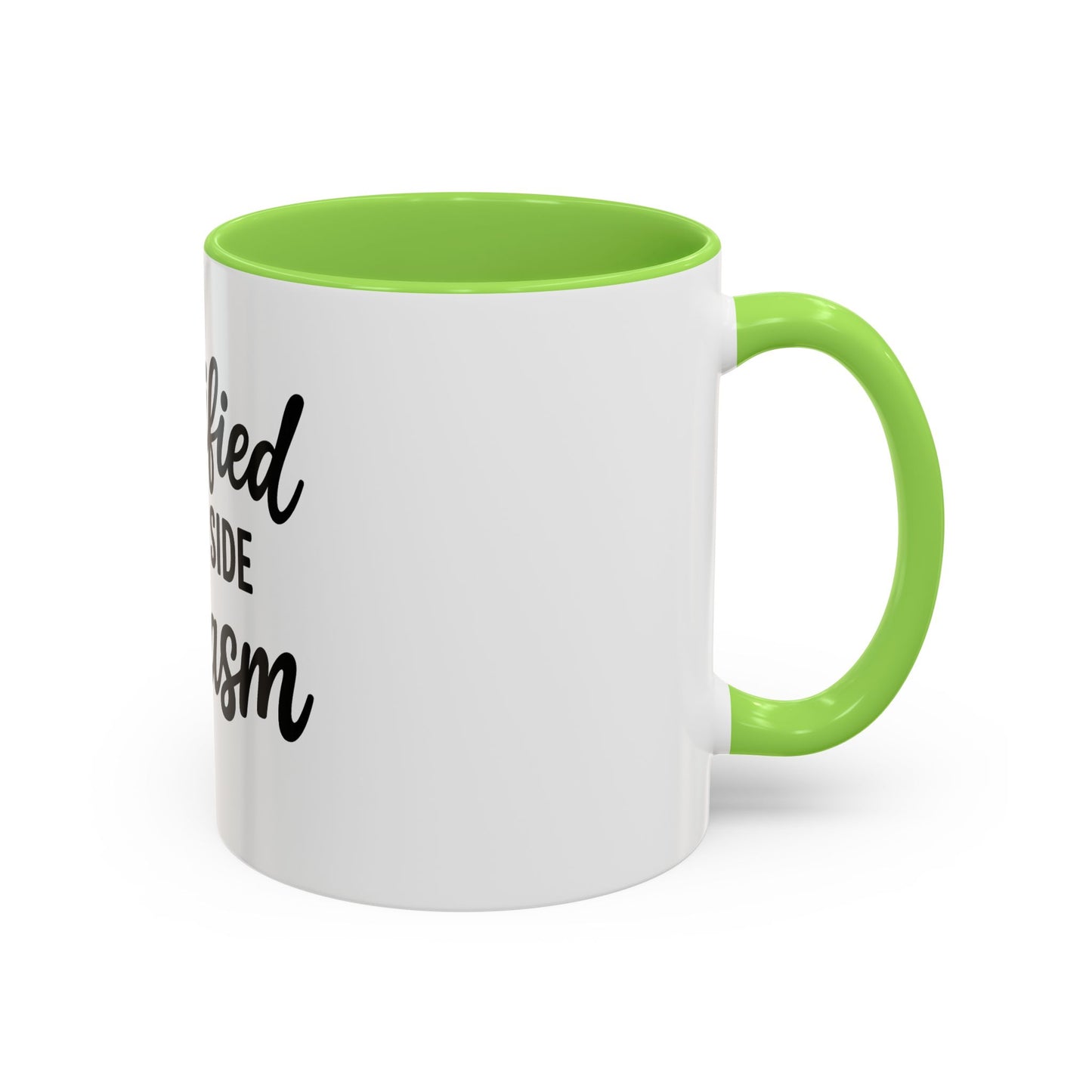 Sanctified with a Side of Sarcasm Coffee Mug – 11 oz or 15 oz Ceramic • Bold Humor Meets Everyday Brew
