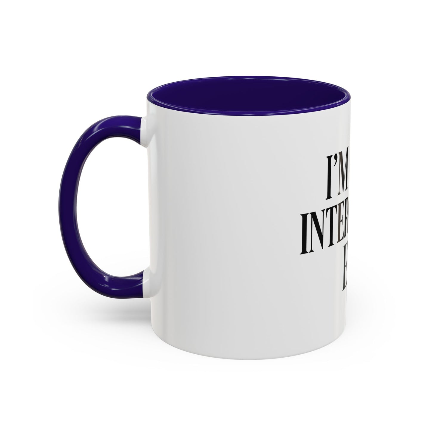 "I'm in My Intercession Era" Coffee Mug – Black Lettering Christian Mug for Bold Praying Believers