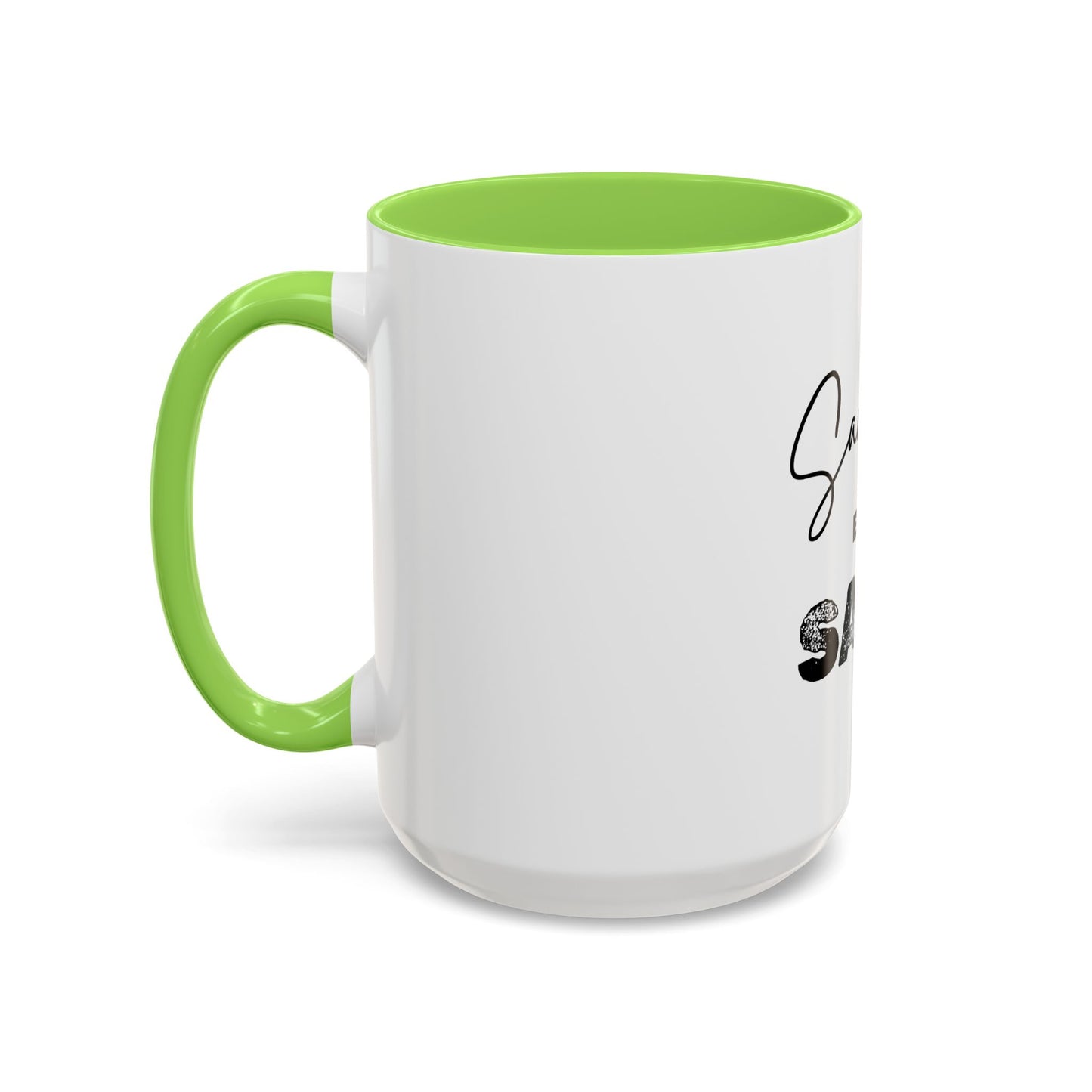 “Sanctified but Salty” Mug – 11 oz & 15 oz Ceramic • Faith with a Side of Sass