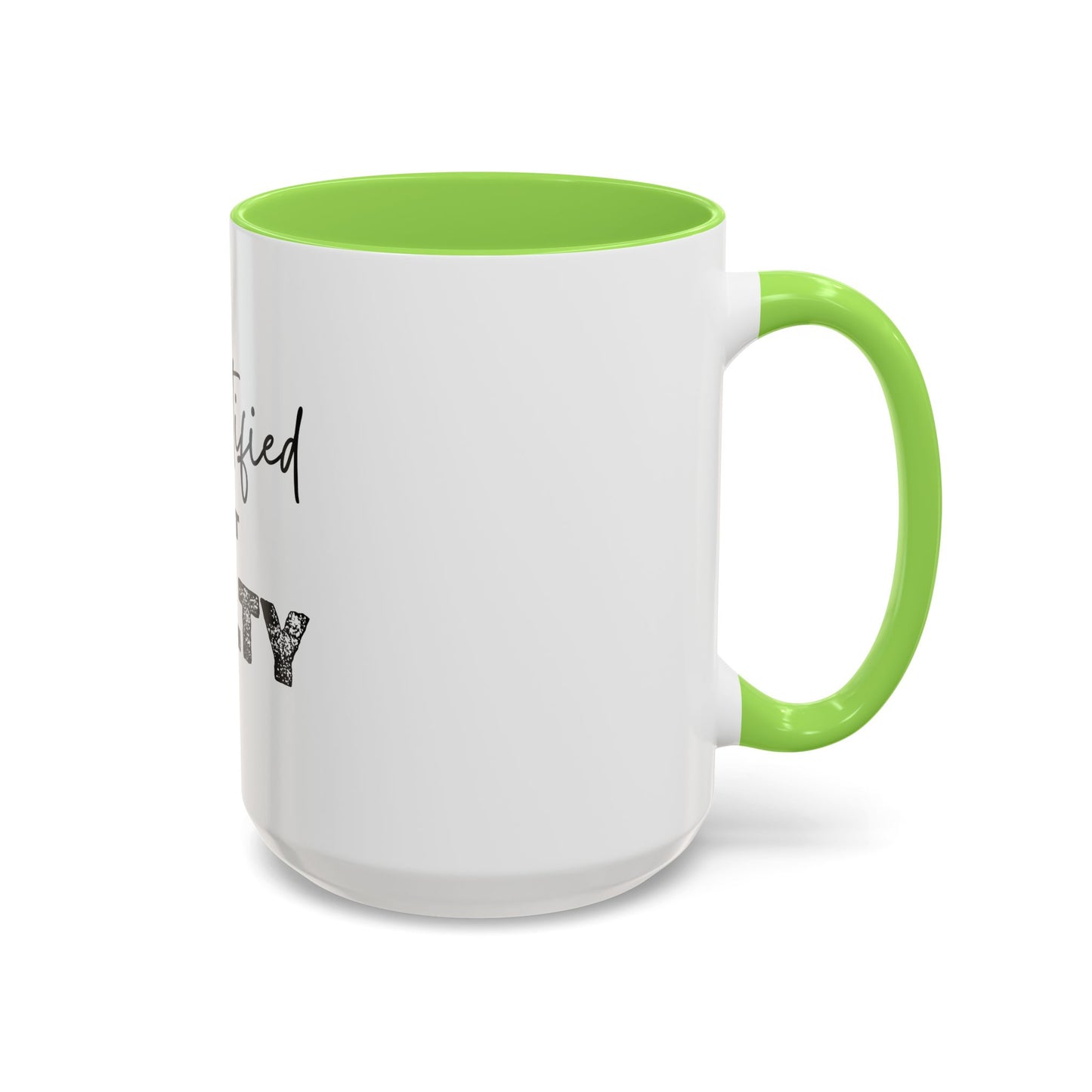“Sanctified but Salty” Mug – 11 oz & 15 oz Ceramic • Faith with a Side of Sass