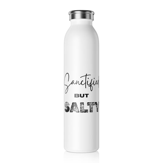 Sanctified but Salty. My Love Languages™ Water Bottle – Funny Christian Gift for Women, Bible Study, & Everyday Sass