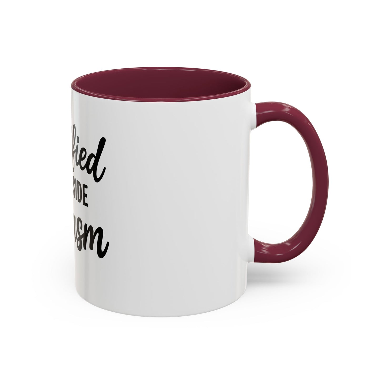 Sanctified with a Side of Sarcasm Coffee Mug – 11 oz or 15 oz Ceramic • Bold Humor Meets Everyday Brew