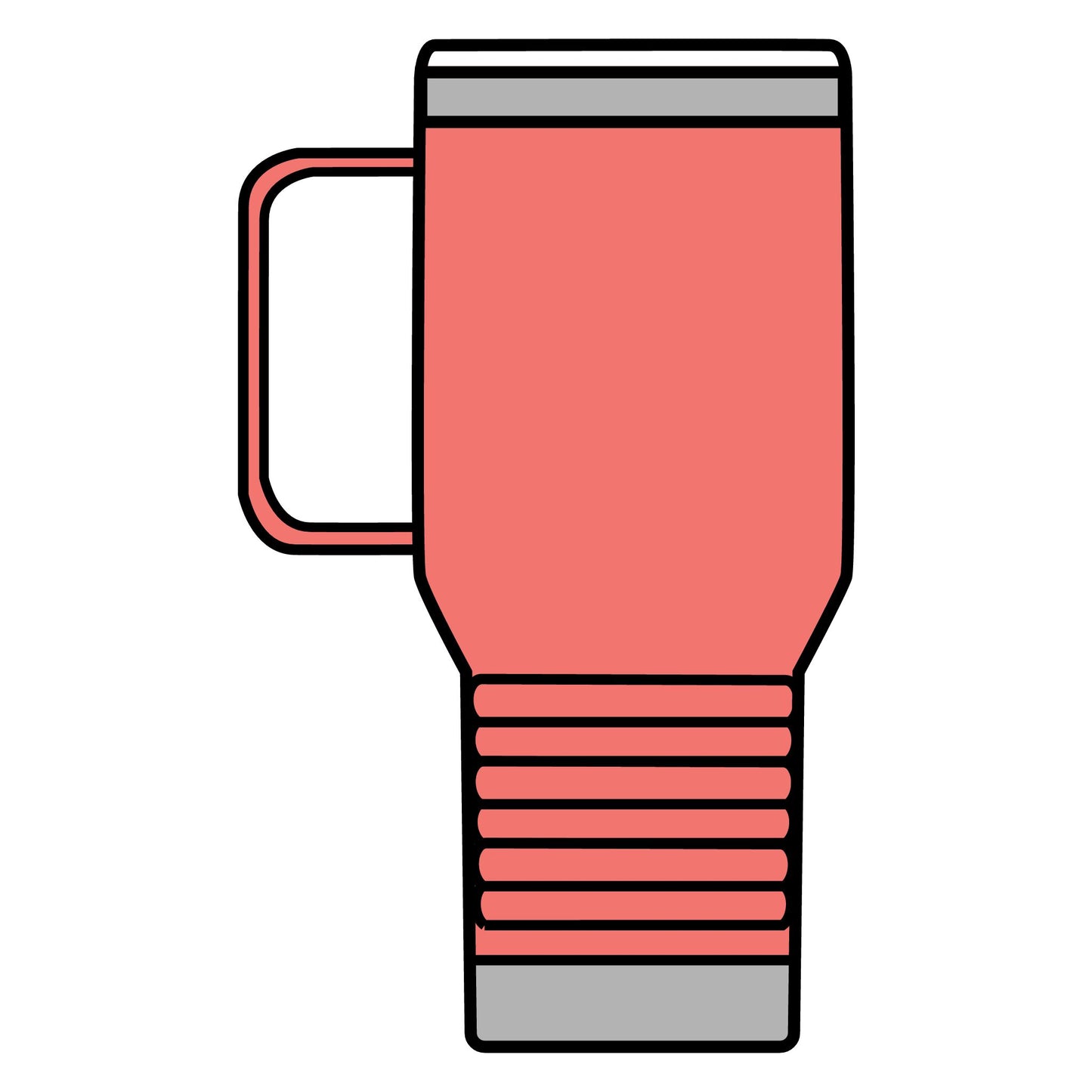 "Messy Bun. Full Armor." Travel Mug – 20oz Stainless Steel Faith Mug for Fierce Women of God