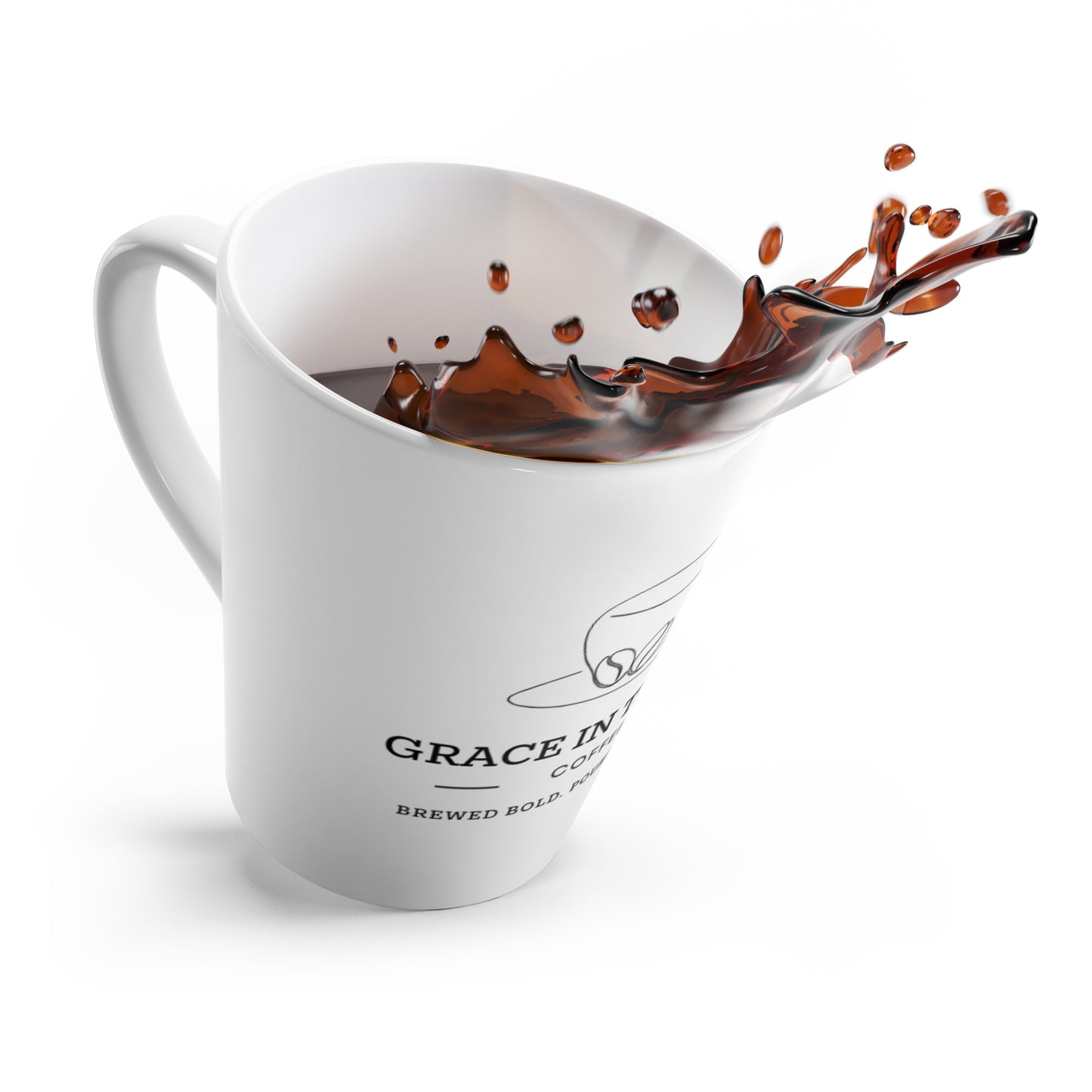 Coffee Lovers' Latte Mug - Perfect Gift, Inspirational Cup, Home Decor, Kitchen Accessory, Unique Present