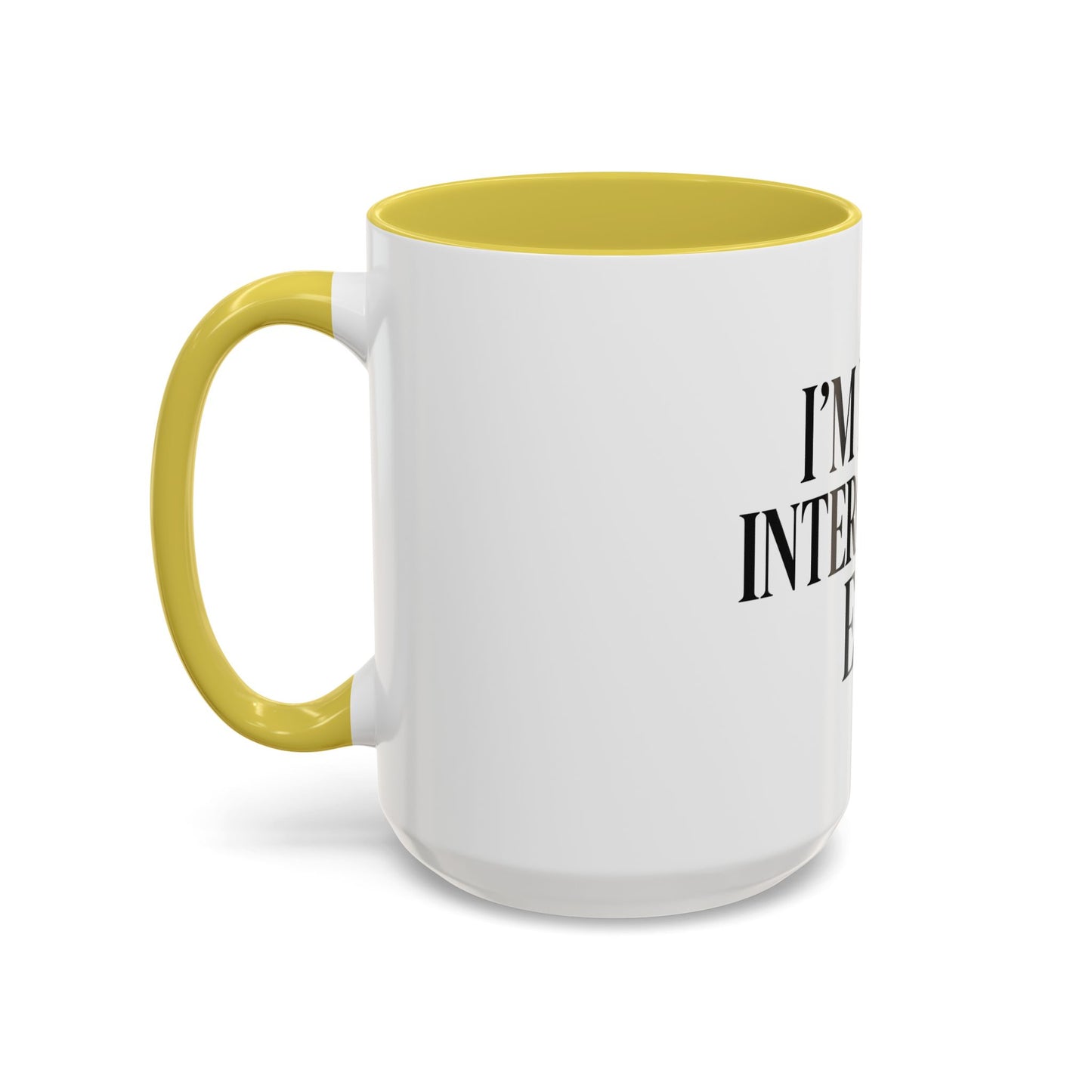 "I'm in My Intercession Era" Coffee Mug – Black Lettering Christian Mug for Bold Praying Believers
