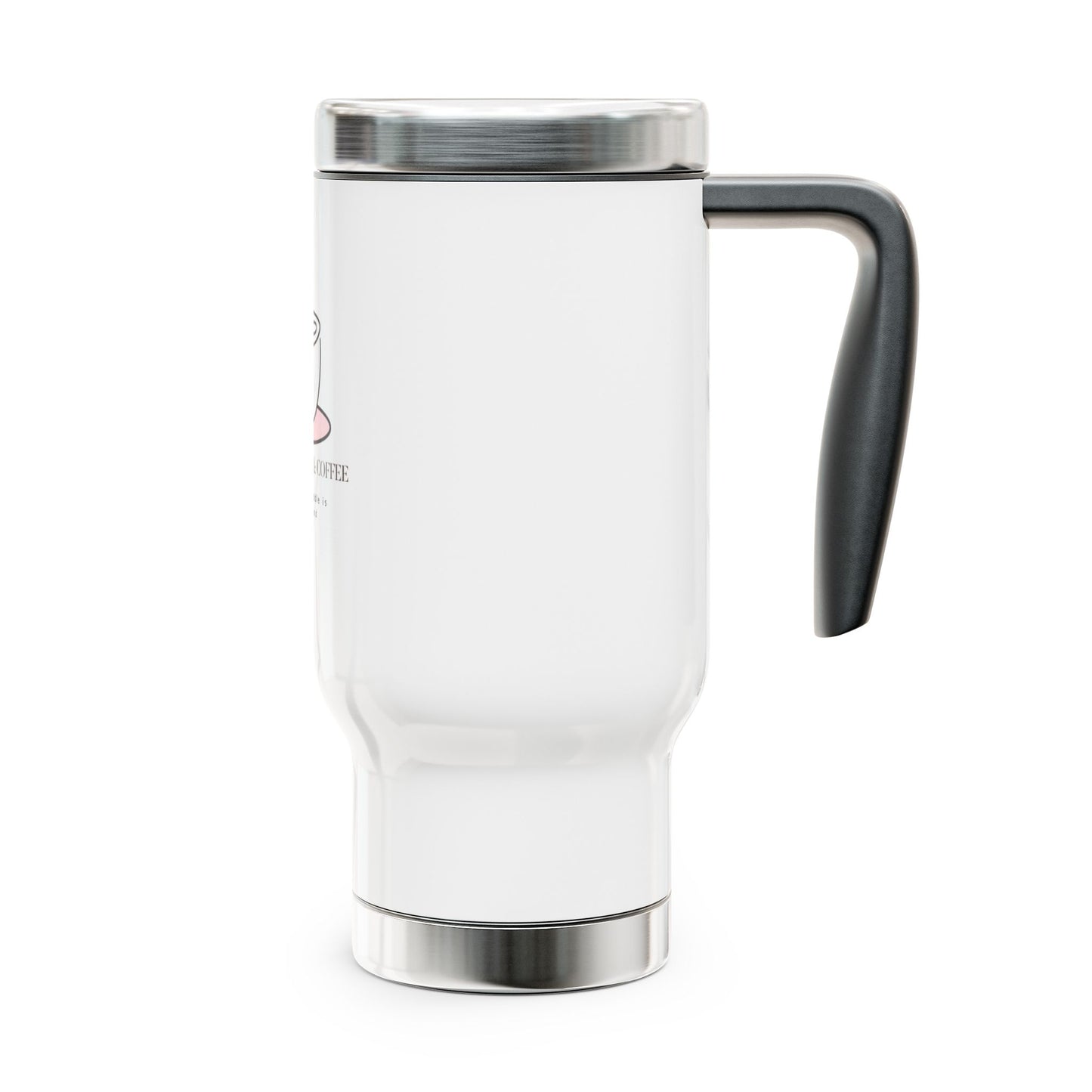 Coffee Lover's Stainless Steel Travel Mug, Confessions & Coffee, Insulated Tumbler, Gift for Him or Her, Office Mug, Travel Accessories