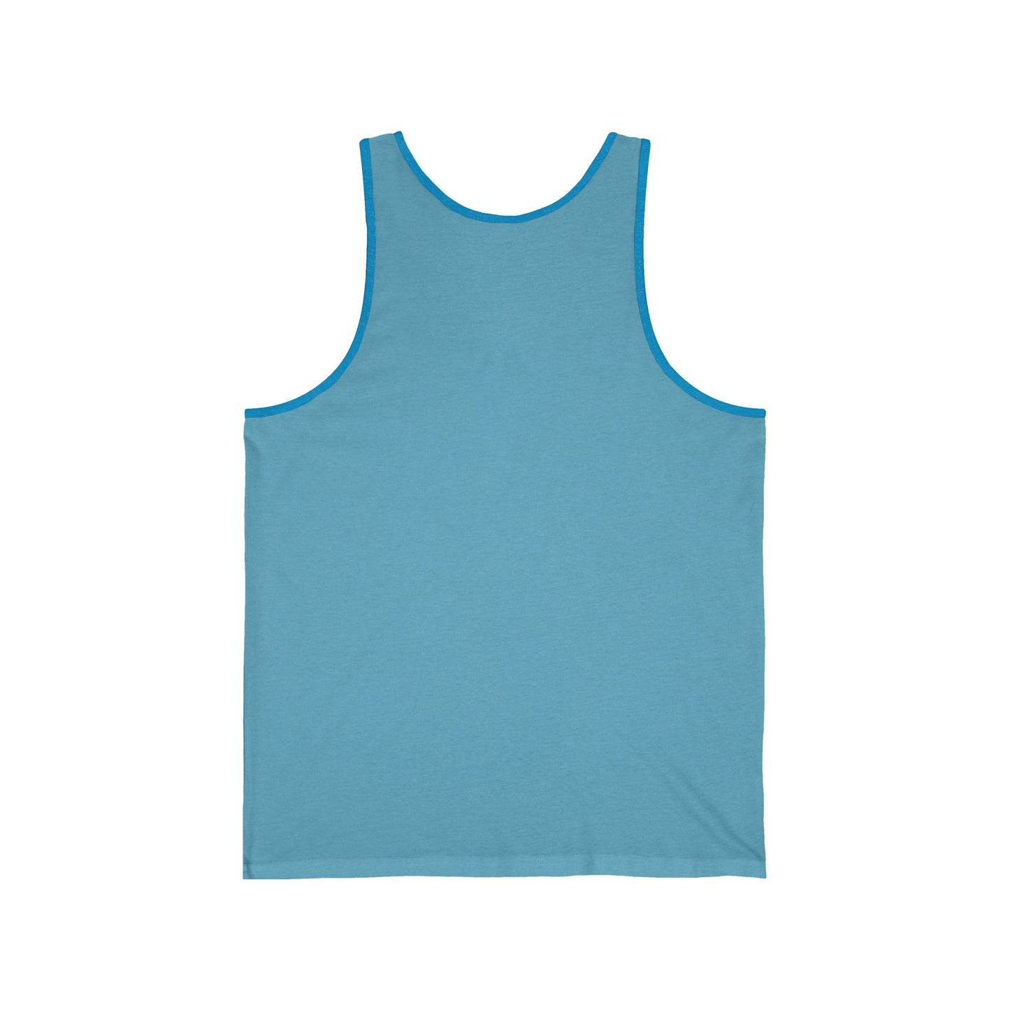 “Fueled by Jesus & Joint Pain” Unisex Jersey Tank – Faith + Chronic Illness Statement Tee