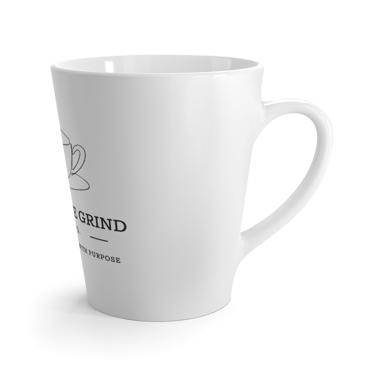 Coffee Lovers' Latte Mug - Perfect Gift, Inspirational Cup, Home Decor, Kitchen Accessory, Unique Present