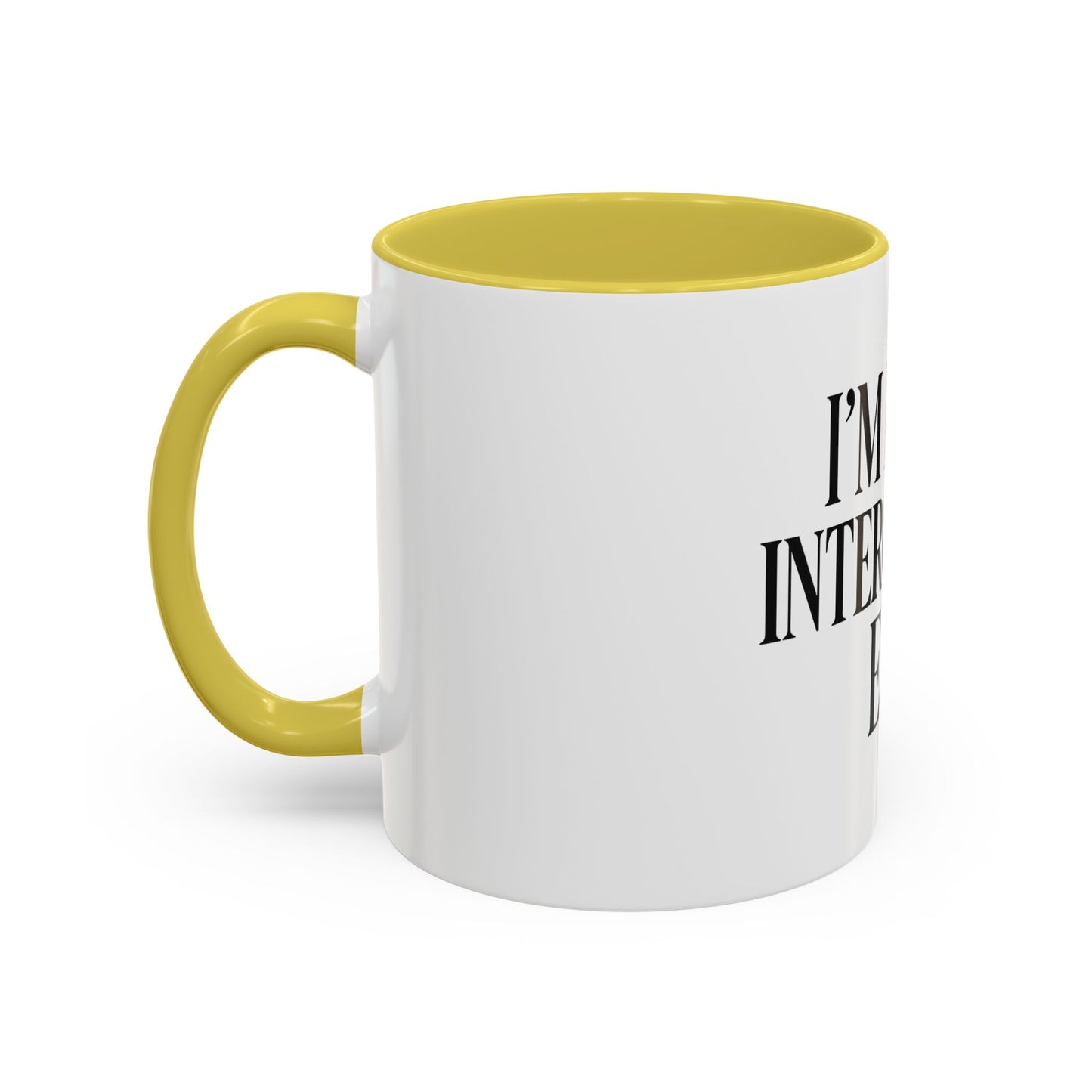 "I'm in My Intercession Era" Coffee Mug – Black Lettering Christian Mug for Bold Praying Believers