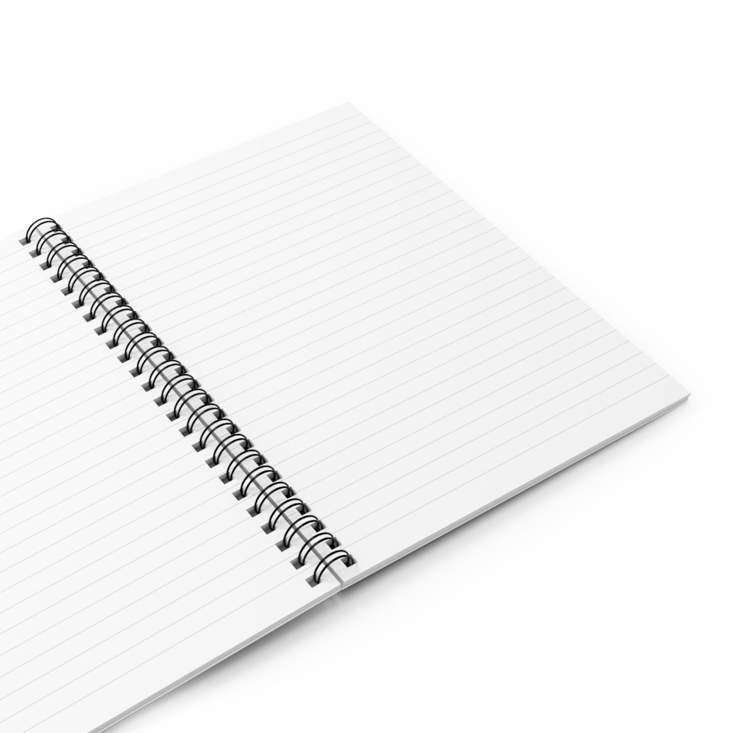 "Biblical & Bougie" Spiral Notebook – Black Lettering Christian Journal for Faith-Filled Glam Queens