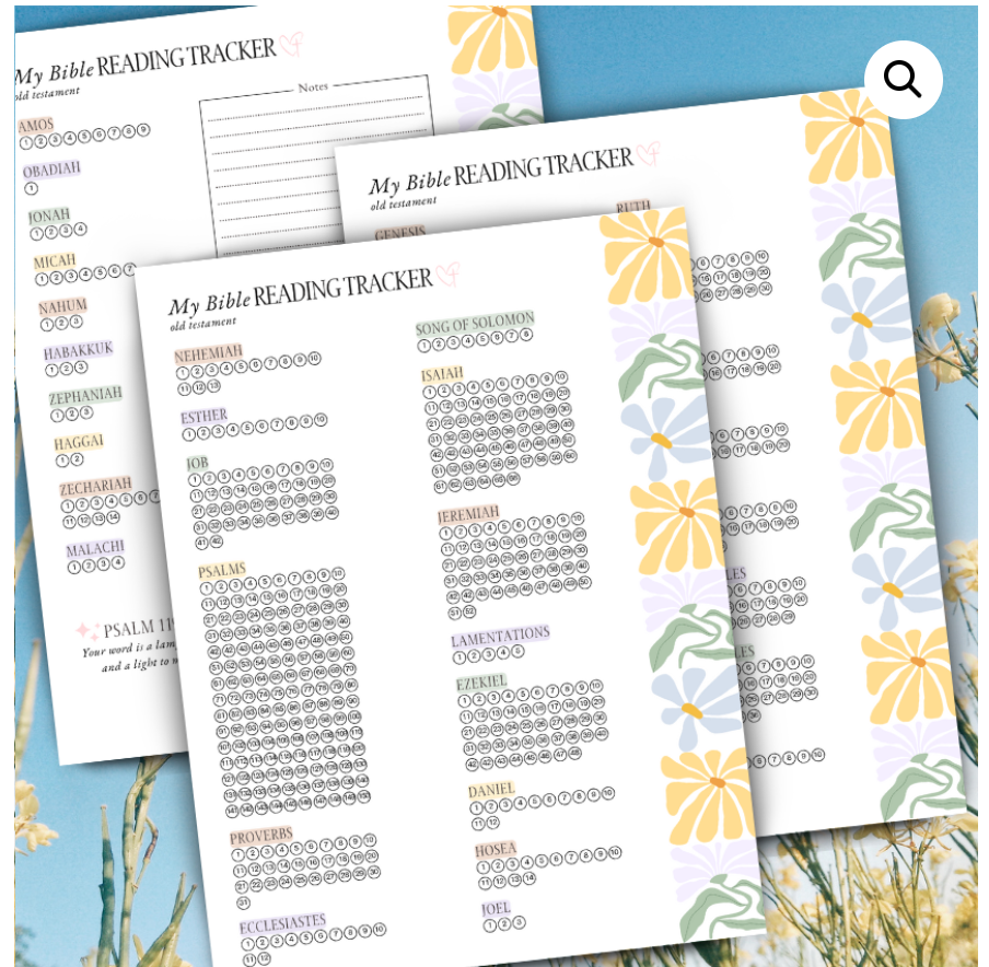 My Bible Reading Tracker – Old & New Testament Bundle