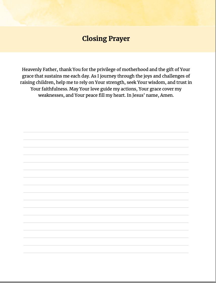 21-Day Intentional Motherhood Devotional Journal – Christ-Centered Encouragement for Moms