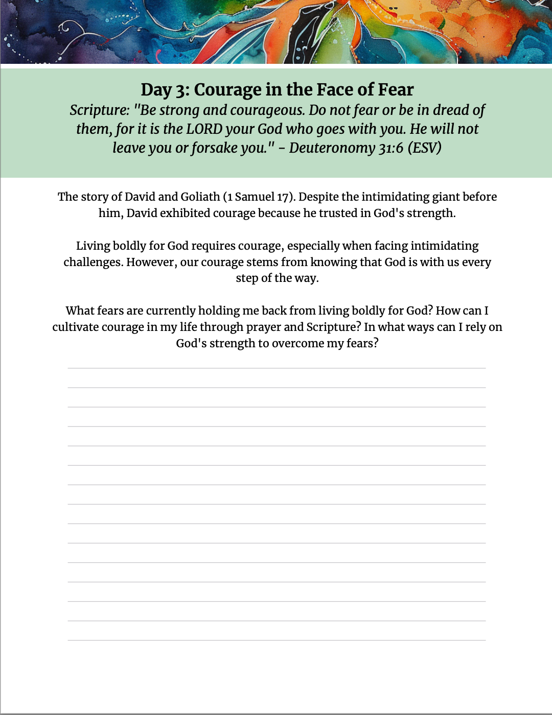 30 Days of Bold Faith | Inspiring Daily Devotional & Journal for Christian Women