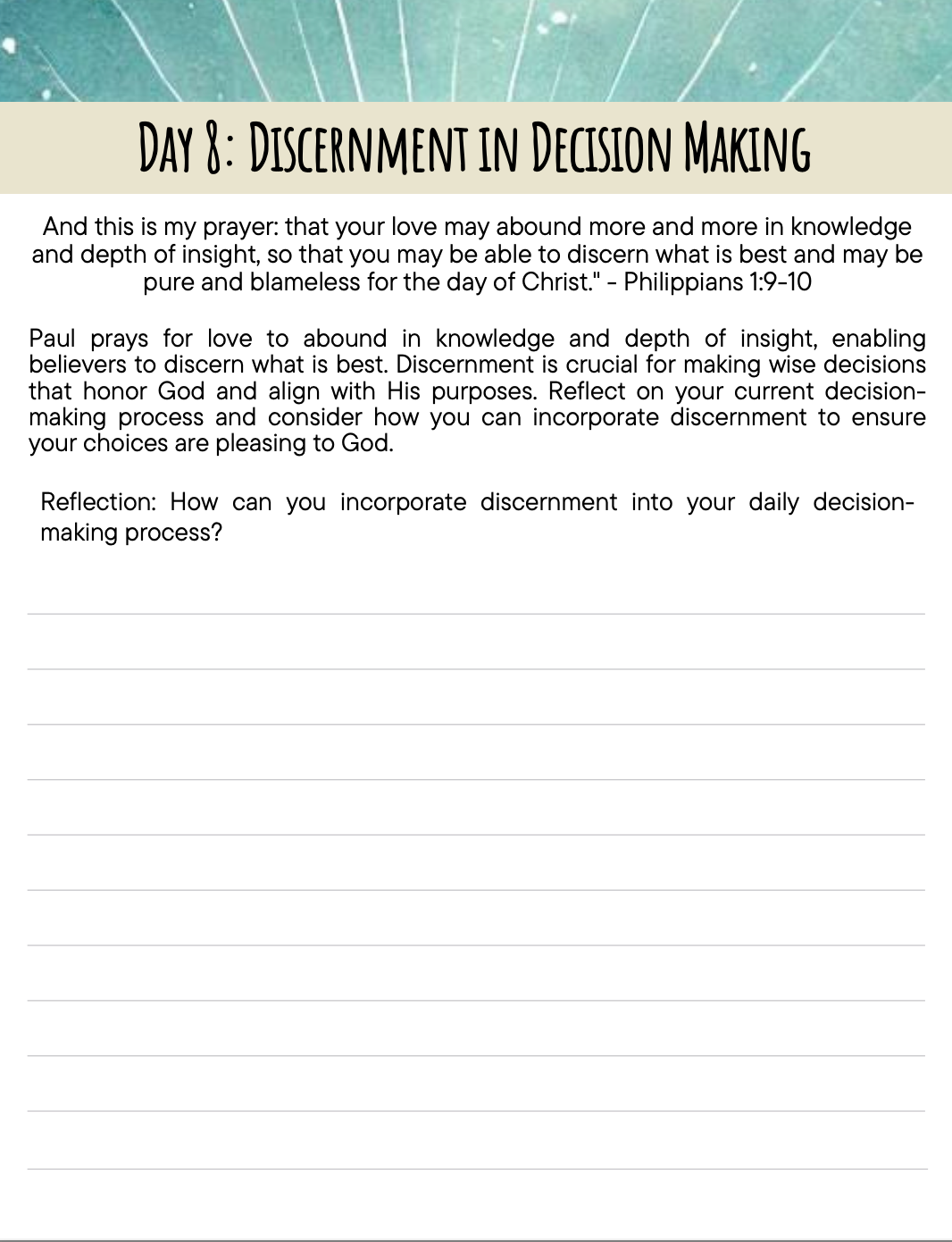 Pathway to Discernment: 30-Day Devotional & Journal | Hear God's Voice & Make Spirit-Led Decisions