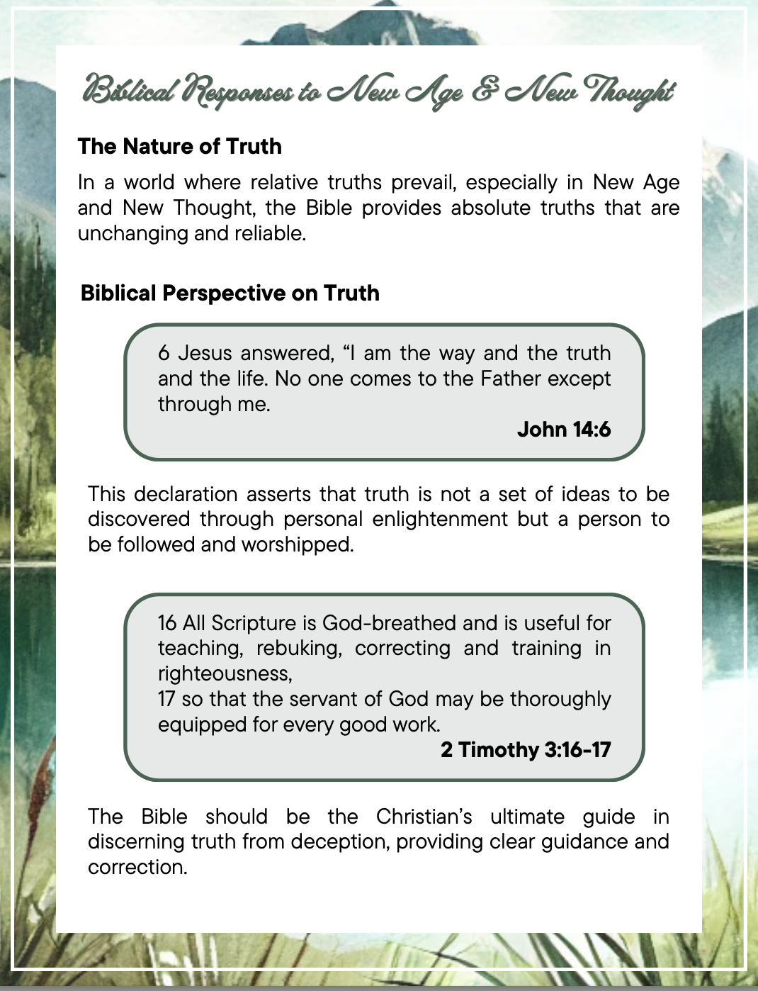 From Shadows to Light Guide