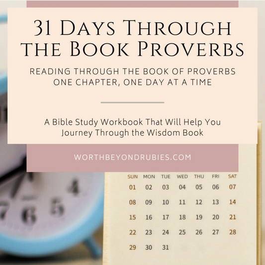 31 Days Through the Book of Proverbs - Bible Study Workbook