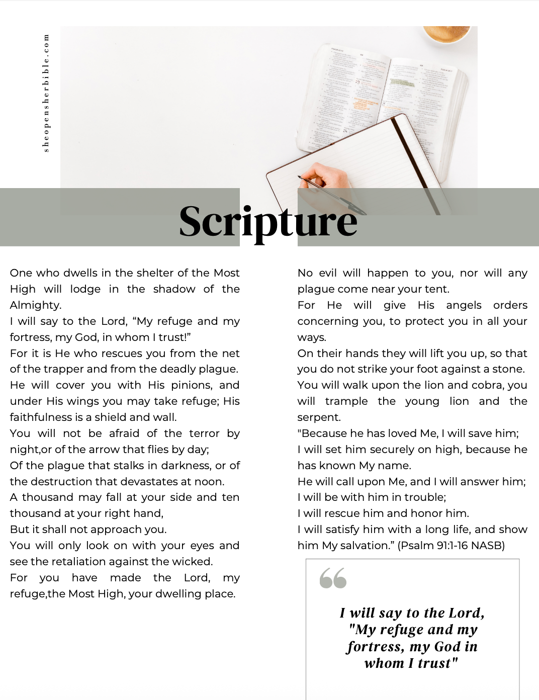 Prayers and Scripture for Effective Spiritual Warfare