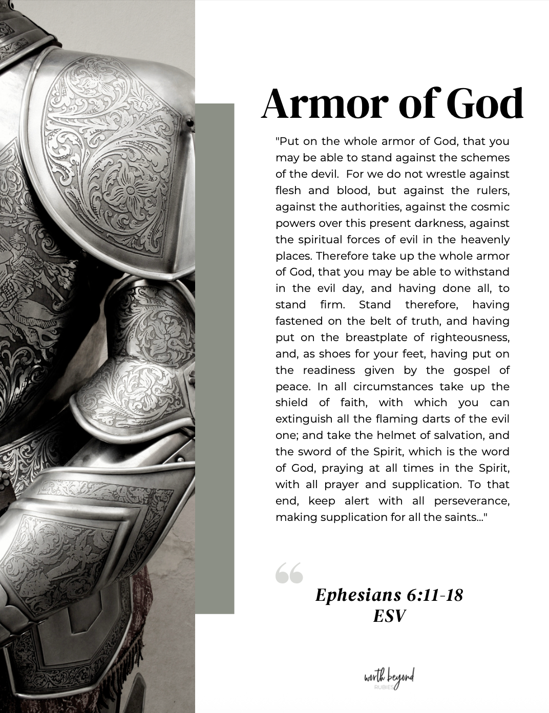 Prayers and Scripture for Effective Spiritual Warfare