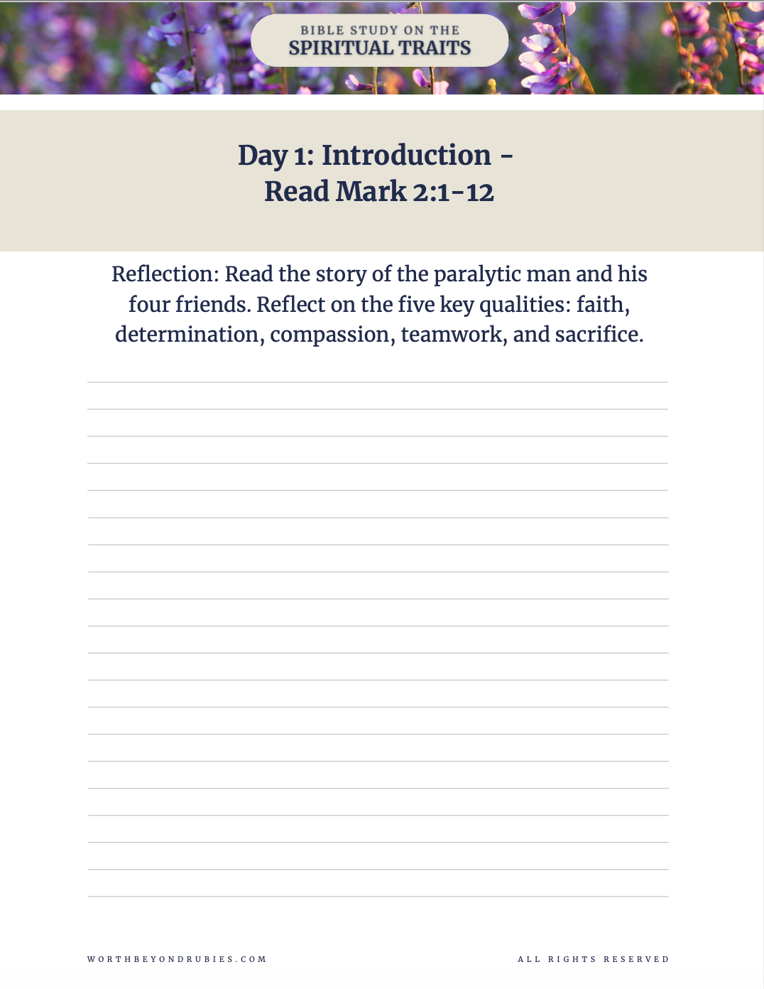 Everyone Needs Four Crazy Friends - Jesus Heals the Paralyzed Man