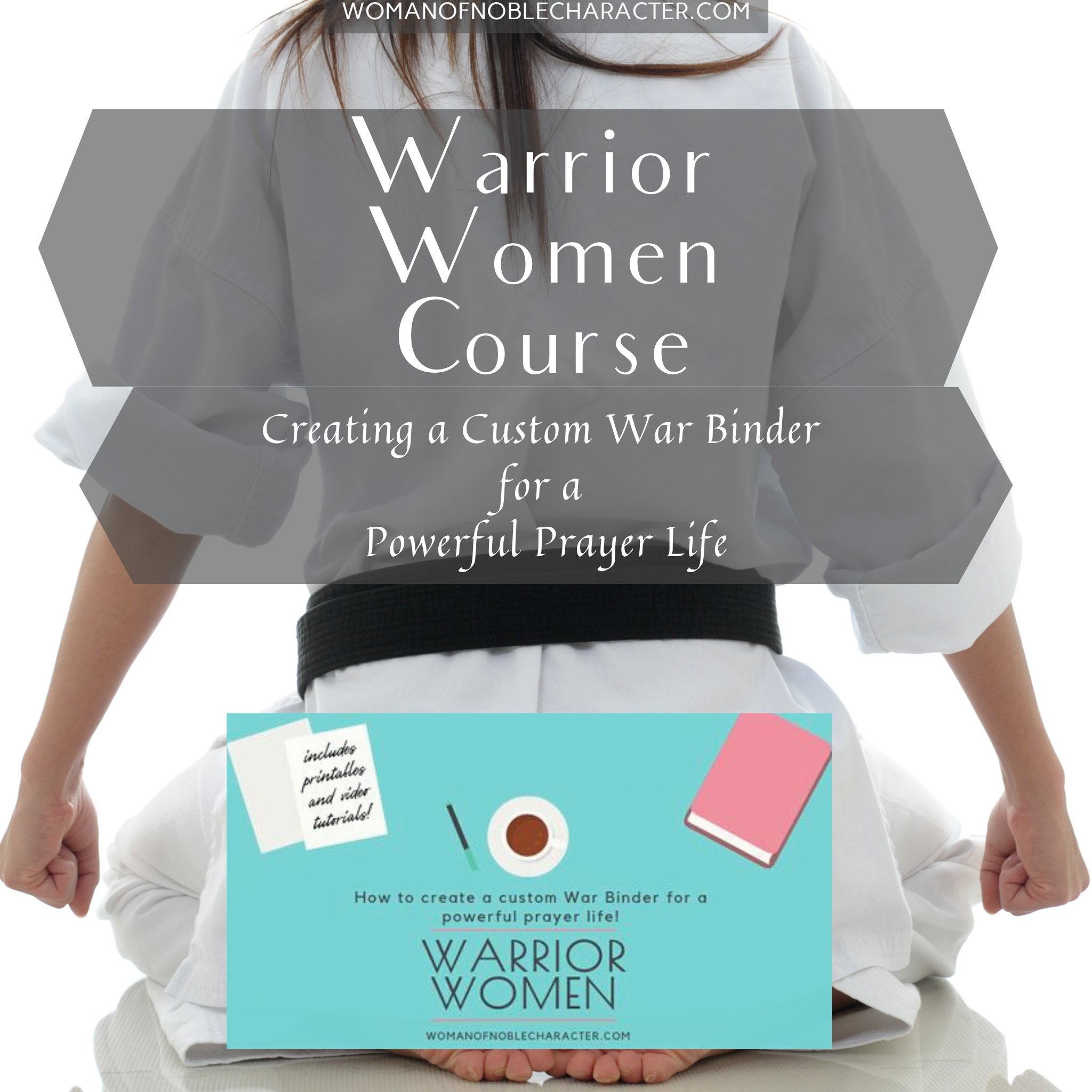 Prayer Journal Kit for Women Prayer Binder or War Binder