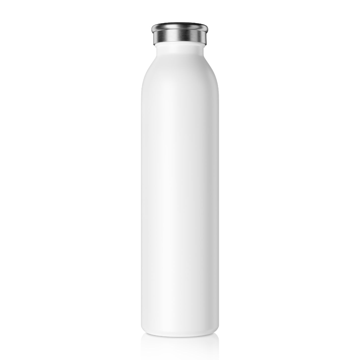 Yeshua (ישוע) Water Bottle – Inspirational Christian Gift in English & Hebrew, Messianic Faith Slim Bottle