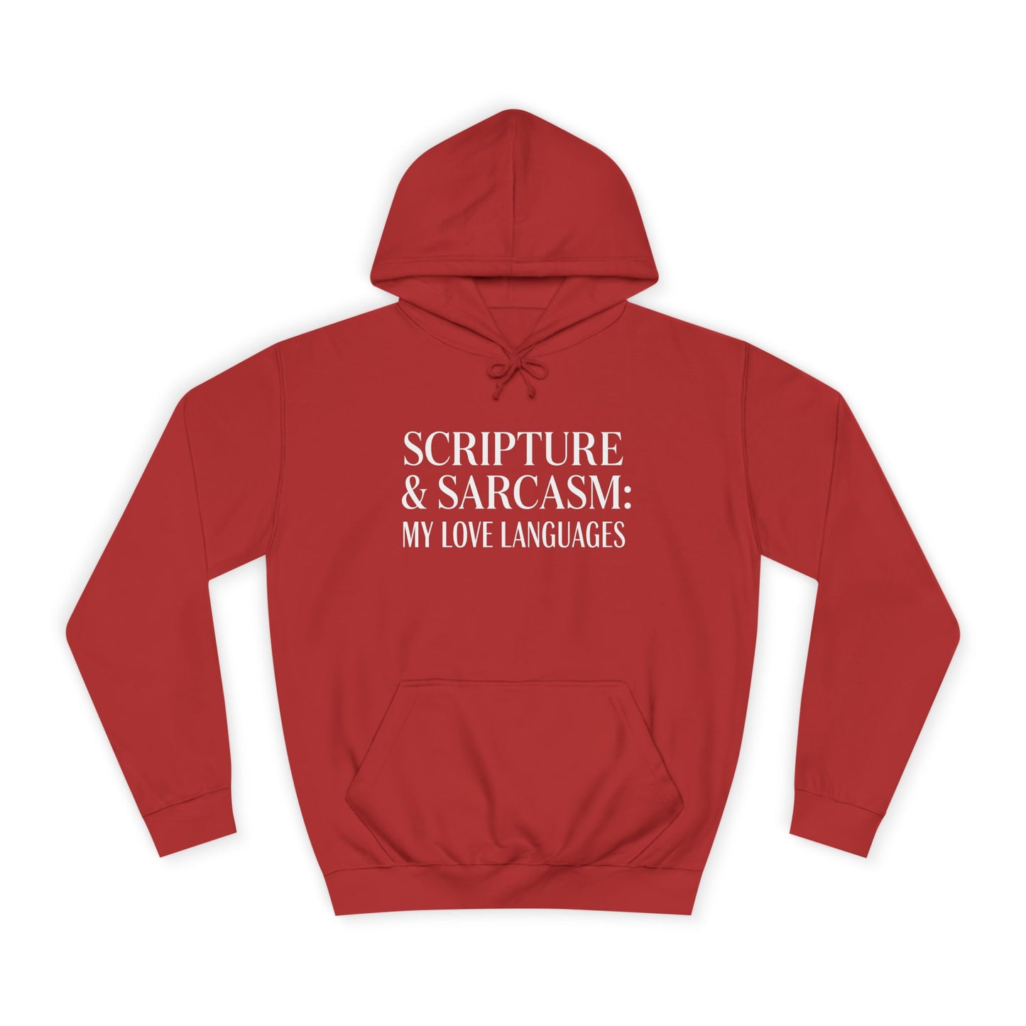 Scripture & Sarcasm College Hoodie | Unisex Casual Sweatshirt, Funny Gift for Him/Her, College Apparel, Cozy Hoodie for Students, [...]