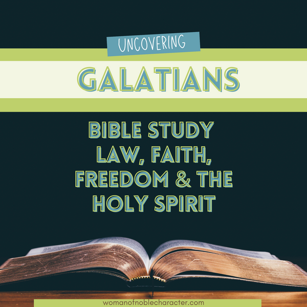 Uncovering Galatians: Law, Faith, Freedom and the Holy Spirit Bible St ...