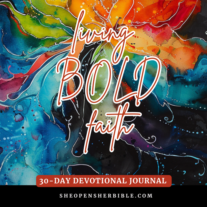 30 Days of BOLD FAITH: Inspiring Daily Devotional Journal