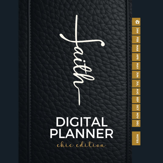 Faith Digital Planner - Chic Edition