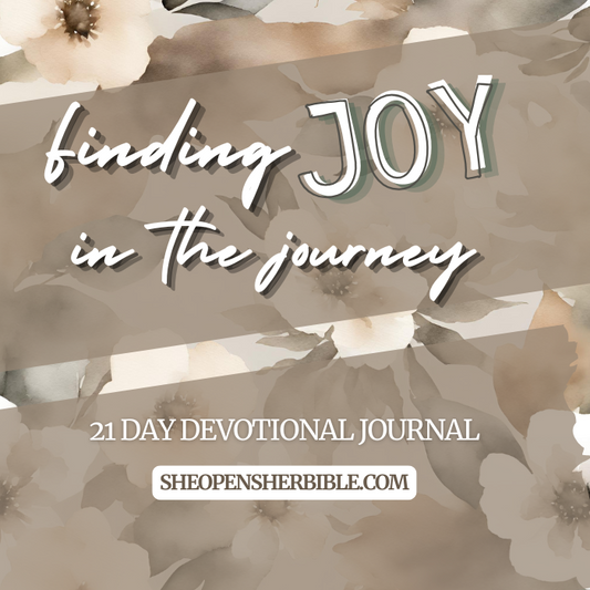 Finding Joy in the Journey: A 21-Day Devotional Journal