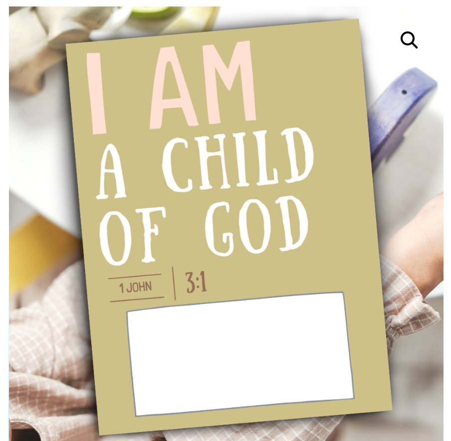 Biblical Scripture Affirmation Cards For Kids