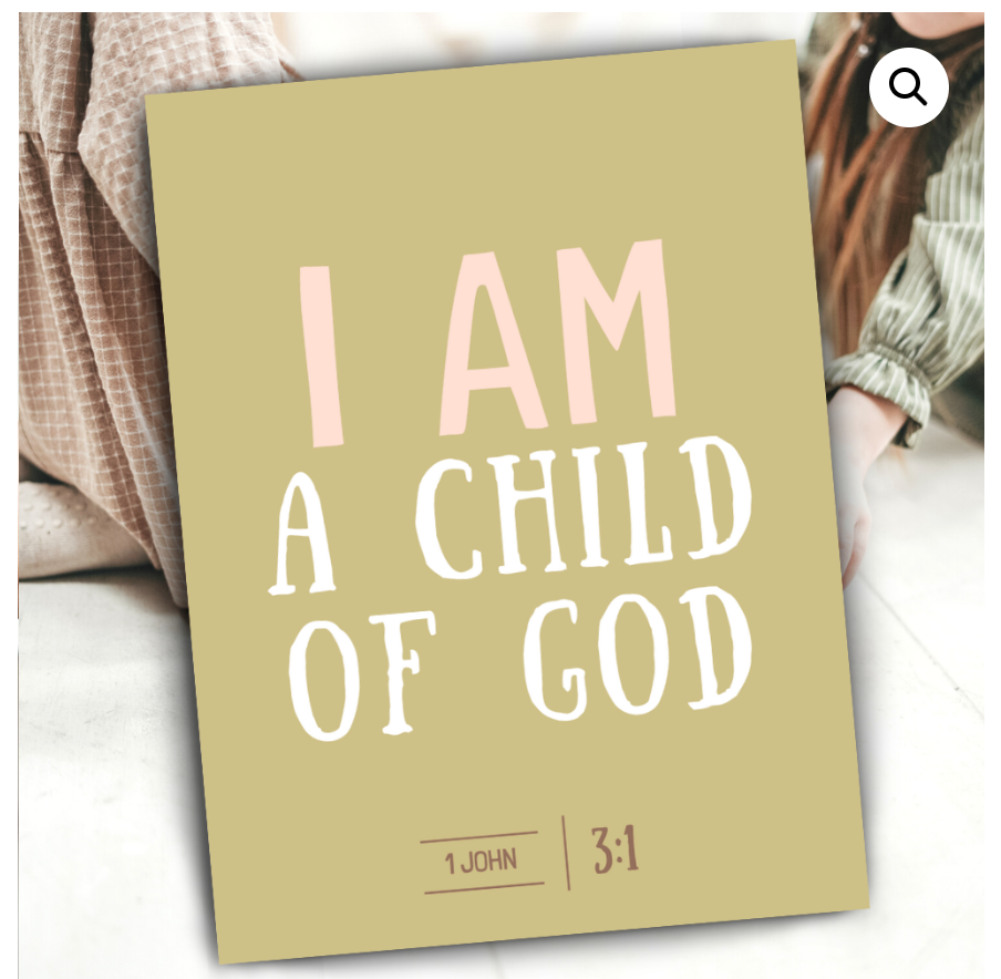 Biblical Scripture Affirmation Cards For Kids
