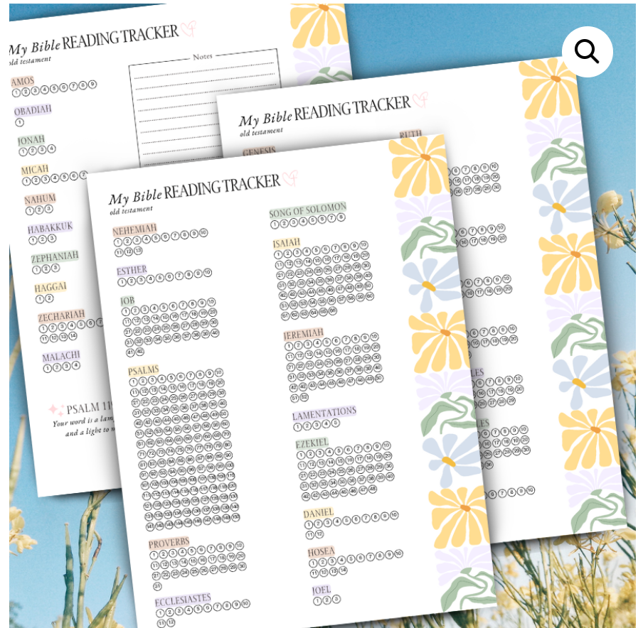 My Bible Reading Tracker – Old & New Testament Bundle