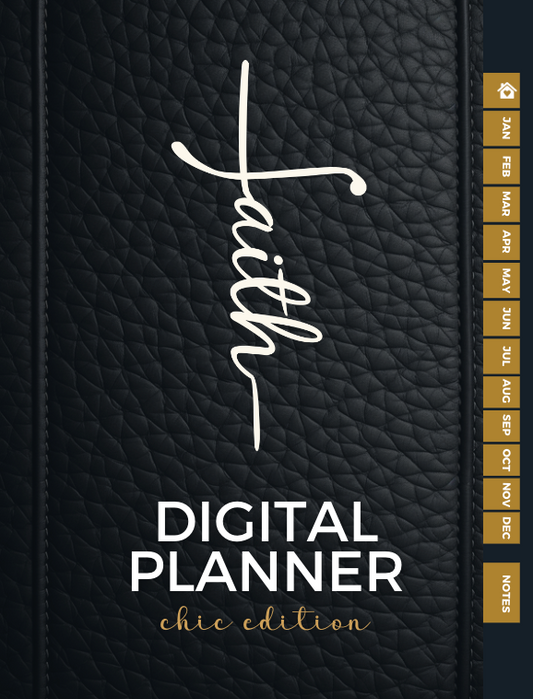 Faith Digital Planner - Chic Edition
