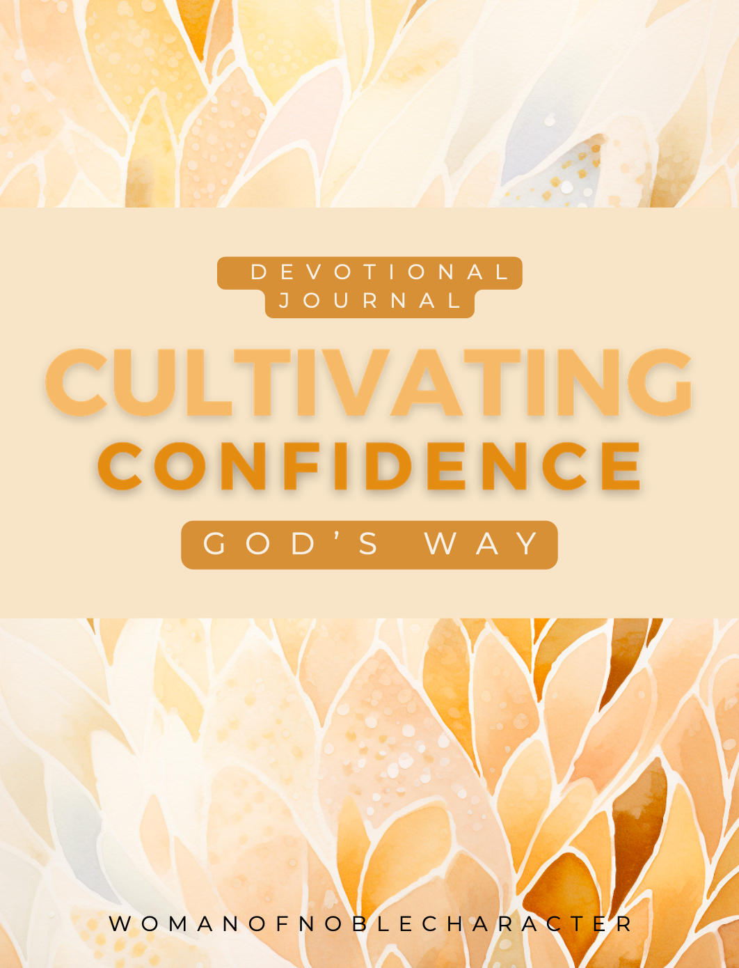 Cultivating Confidence: 30-Day Devotional Journey & Journal with Scripture Card Set