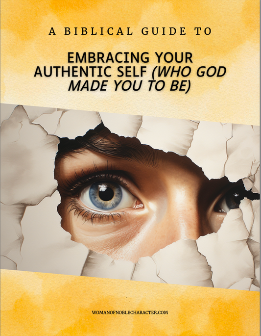 Embrace Your Authentic Self: A Guided 31-Page Bible Study