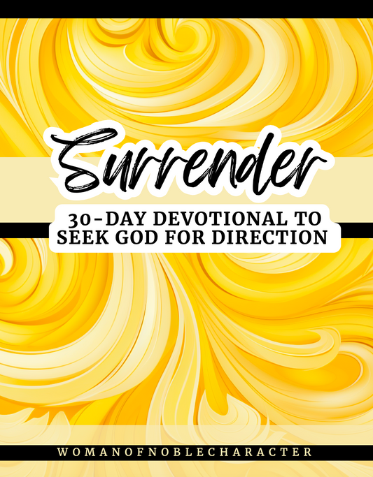 Surrender:  30-Day Devotional to Seek God for Direction