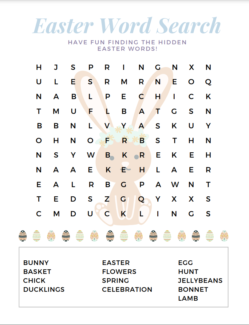 Easter Fun Pack: Engaging Easter Activities & Printables for Children