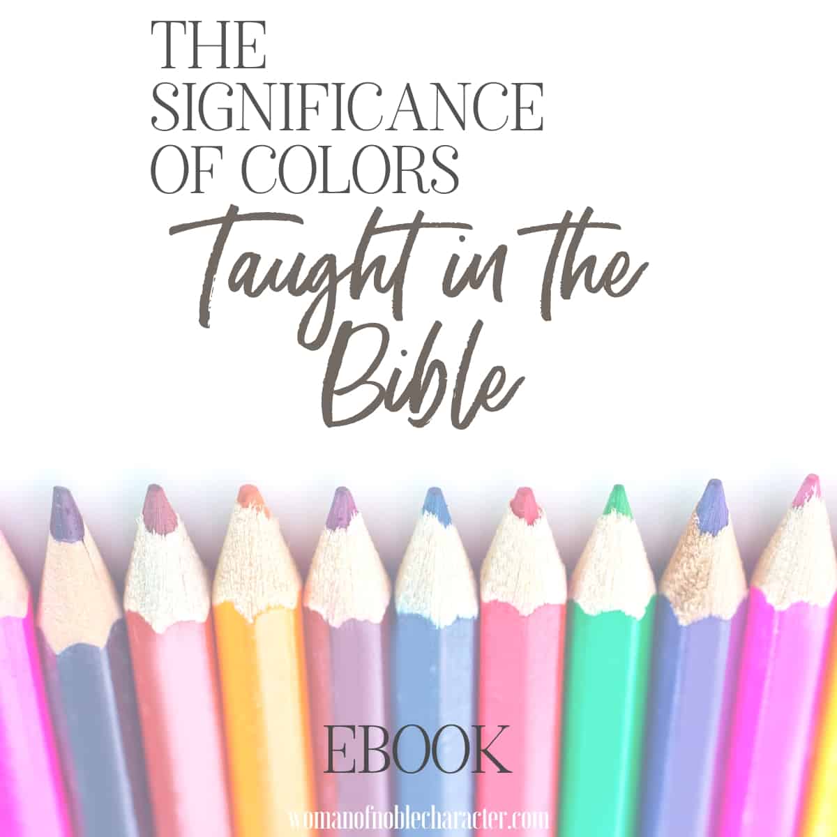 Biblical Color Meanings Chart Coded Word Bible Activities For Children